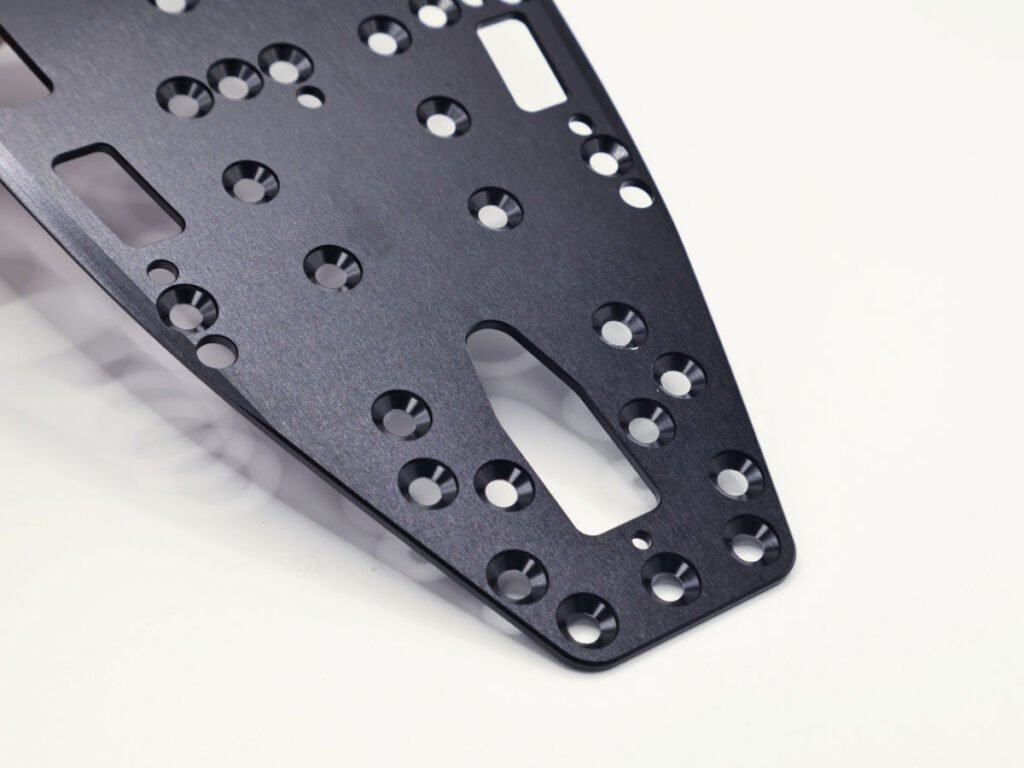 Detail Lightweight Aluminium Chassis - Awesomatix A800R Compatible (1.5mm)