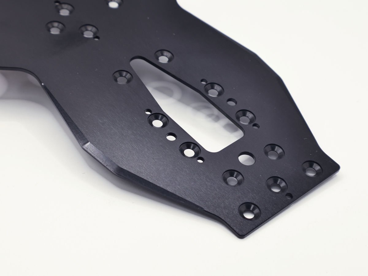 Details Lightweight Aluminium Chassis - Schumacher Mi9 Compatible (1.5mm)