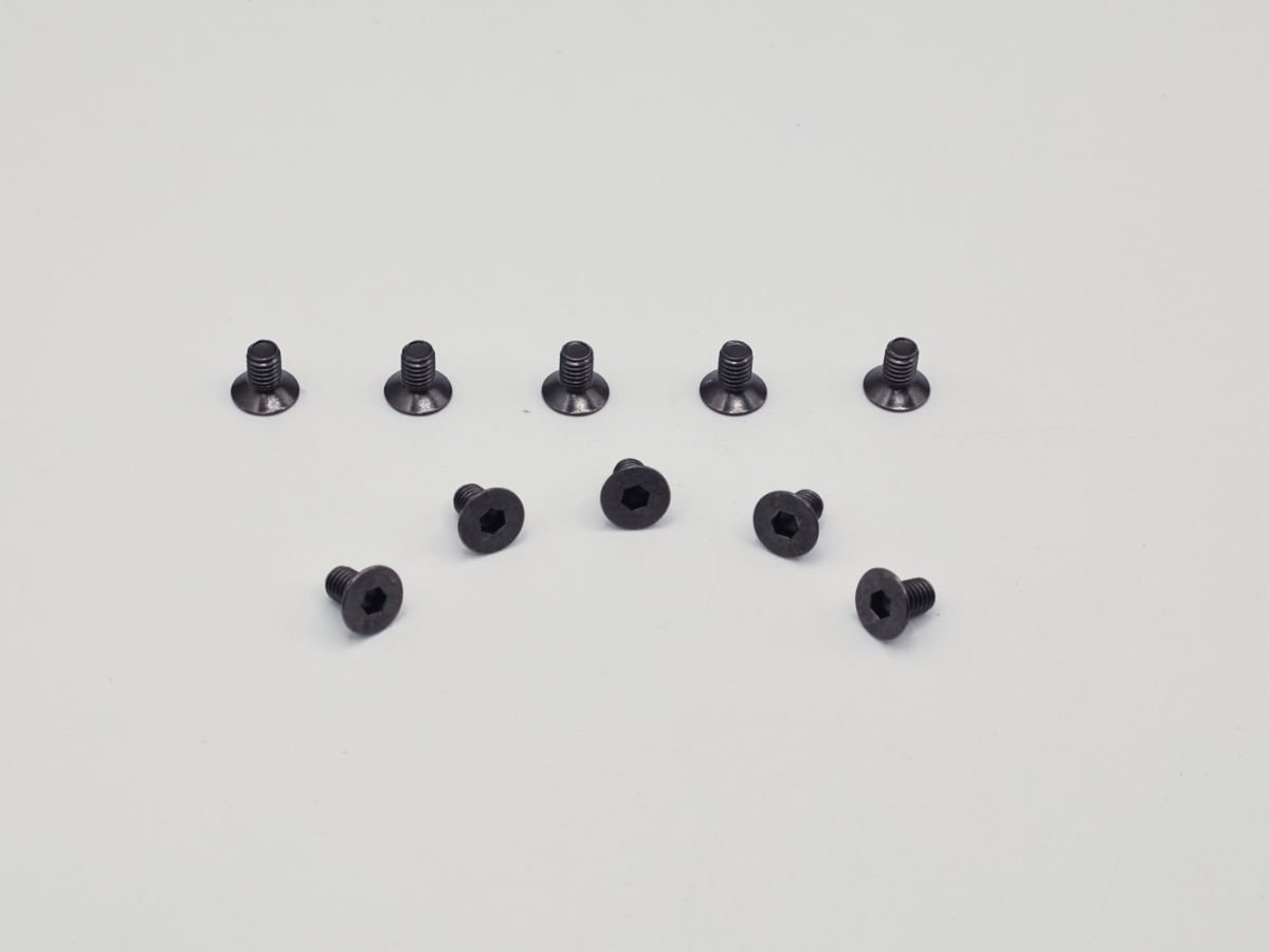 Premium 110° Countersunk Steel Screws M3x5mm (10pcs Pack)