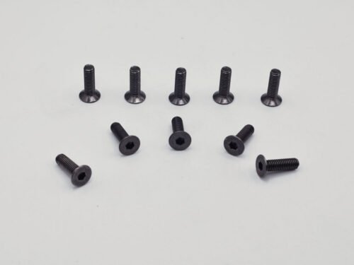 Premium 110° Countersunk Steel Screws M3x10mm (10pcs Pack)