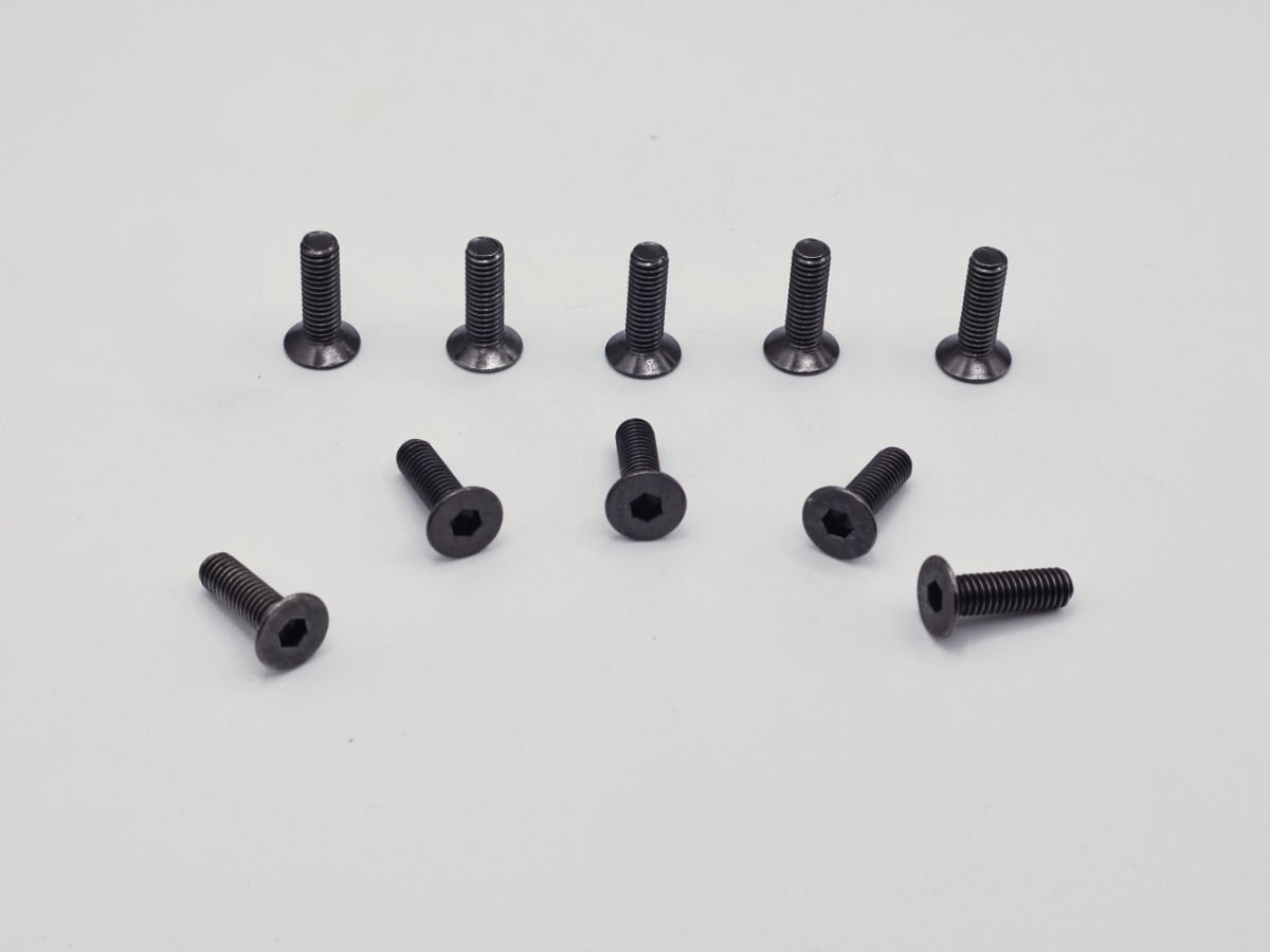Premium 110° Countersunk Steel Screws M3x10mm (10pcs Pack)